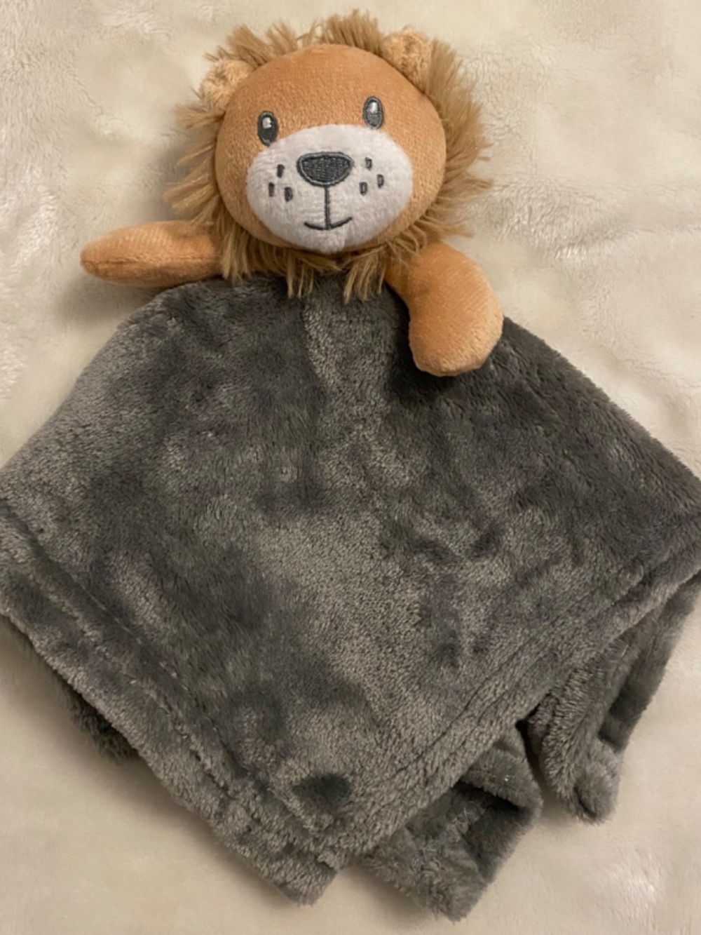 George Lion Plush Baby Security Blanket Lovey